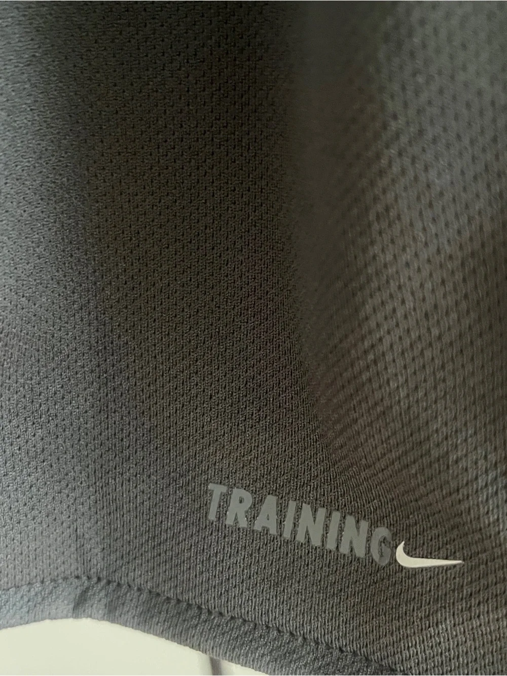 NWT Nike Athletic Training Walkin Soccer Workout Shorts Reversible Black Gray XL